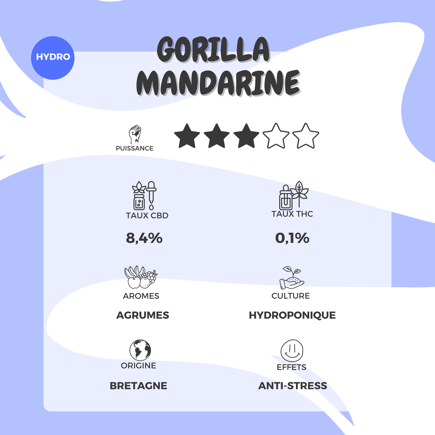 Gorilla Mandarine - Anti-stress